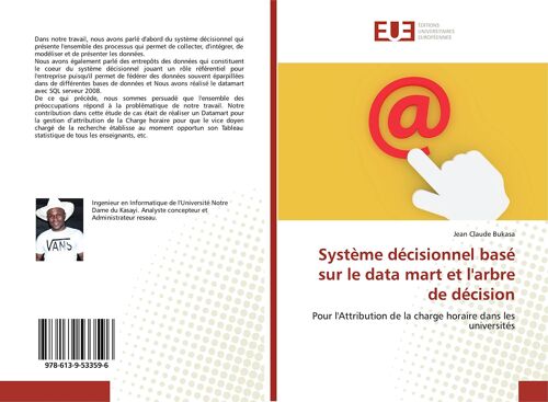 Système Décisionnel Basé Sur Le Data Mart Et L'arbre De Décision