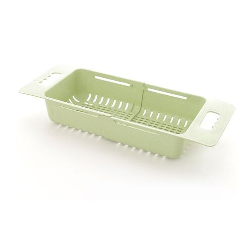 Égouttoir À Vaisselle Réglable, Panier De Séchage En Plastique Pour Laver Les Légumes Et Les Fruits, Organisateur D'accessoires De Cuisine