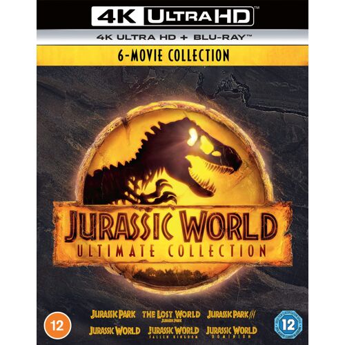 Jurassic World Ultimate Collection [Jurassic Park/Jurassic World 6-Film Box Set] [4k Ultra Hd] [2022] [Blu-Ray] [Region Free]