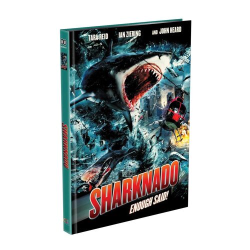 Sharknado 1 - Genug Gesagt! - 2-Disc Mediabook Cover A (Dvd + Blu-Ray) Limited 999 Edition - Uncut