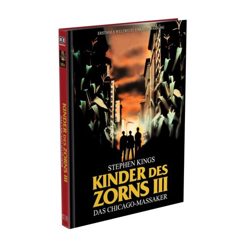 Kinder Des Zorns 3 - Das Chicago Massaker - Stephen King - 2-Disc Mediabook Cover B (Blu-Ray + Dvd) Limited Edition Unrated B