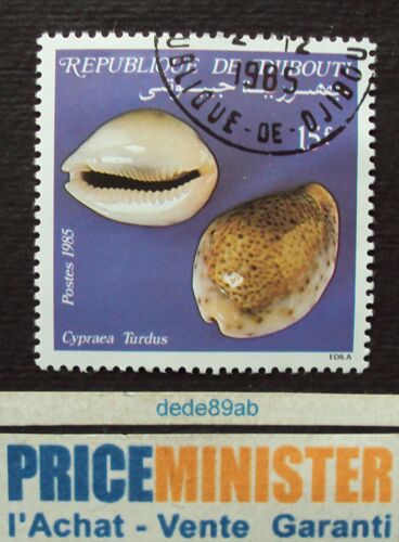 Djibouti.. 15f République De Djibouti. Coquillages : Cypraca Turdus . Oblitéré.