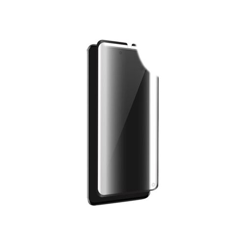 Force Glass - Protection D'écran Pour Téléphone Portable - 3d - Clair Avec Bordure Noir - Pour Samsung Galaxy S20+, S20+ 5g