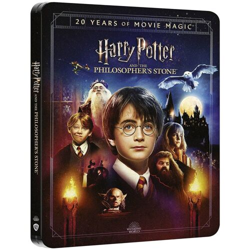 Harry Potter And The Philosophers Stone 4k Uhd 20th Anniversary Limited Edition Steelbook / Includes Blu Ray / Region Free