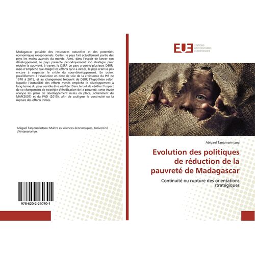 Evolution Des Politiques De Réduction De La Pauvreté De Madagascar