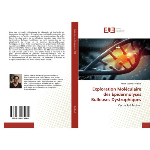 Exploration Moléculaire Des Épidermolyses Bulleuses Dystrophiques