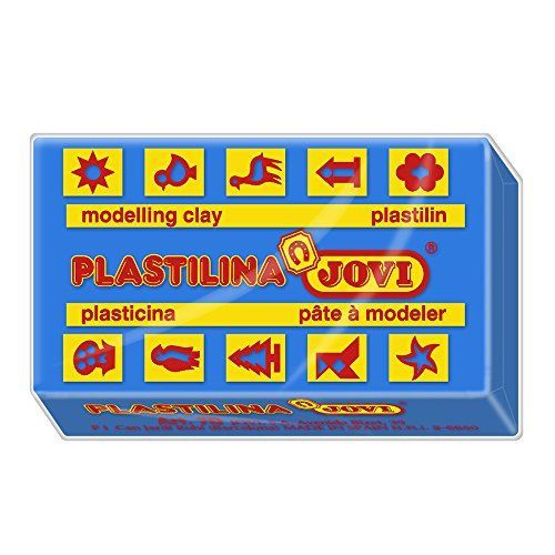 Boite De 30 Pastilles De Pâte À Modeler 50 G - Bleu Foncé Jovi 7013