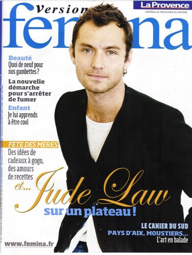 Version Femina N°374: Law/ Depeche Mode/ Simple Minds/ Arreter De Fumer/ Jambes Legeres