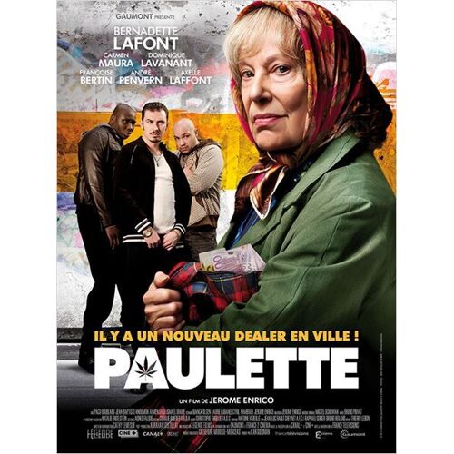 Paulette - Affiche Originale De Cinéma - Format 40x60 Cm - Un Film De Jérôme Enrico Avec Bernadette Lafont, Carmen Maura, Dominique Lavanant, Axelle Laffont, Françoise Bertin - Année 2013
