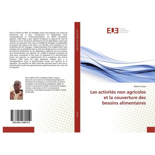 Les Activités Non Agricoles Et La Couverture Des Besoins Alimentaires