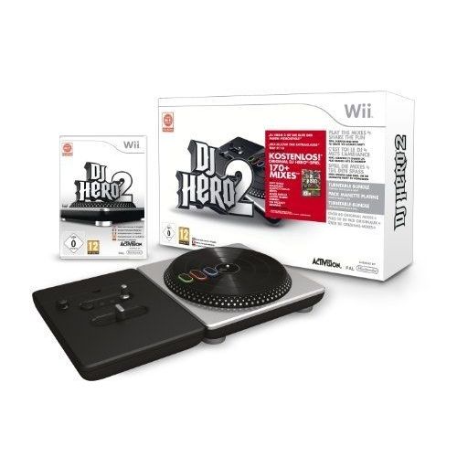 Dj Hero 2 -  Pack Jeu + Platine (+ Jeu Dj Hero 1 Inclus)