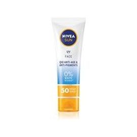 Nivea - Uv Face Q10 Anti-Age & Anti-Pigments Spf 50 - Anti-Wrinkle Sunscreen 50ml 