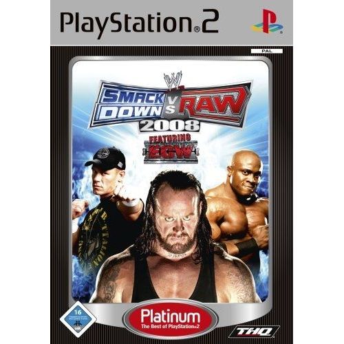 Wwe Smackdown Vs Raw 2008 - Platinum [Import Allemand] [Jeu Ps2]