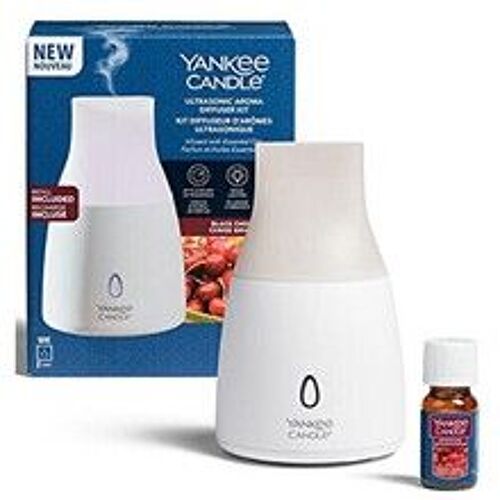 Yankee Candle - Black Cherry Ultrasonic Aroma Diffuser Kit ( zralá t¿e?e¿ ) - Ultrazvukový aroma difuzér s olejem