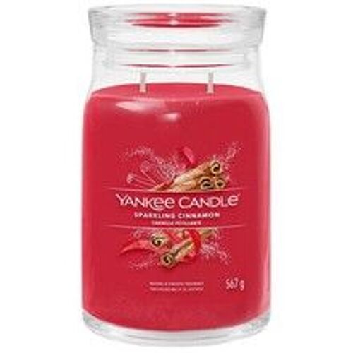 Yankee Candle - Sparkling Cinnamon Signature Candle ( t¿pytivá sko¿ice ) - Vonná sví¿ka 368.0g