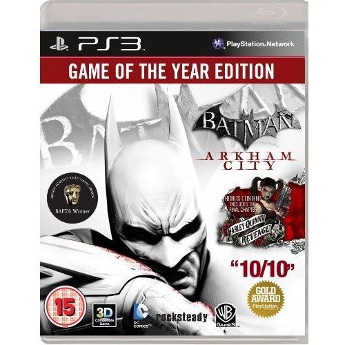 Batman Arkham City - Game Of The Year [Import Anglais] [Jeu Ps3]