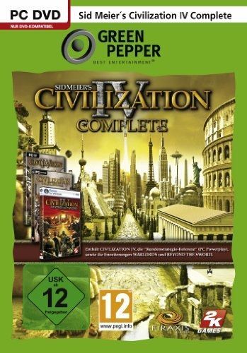 Civilization 4 - Complete [Green Pepper] [Import Allemand] [Jeu Pc]