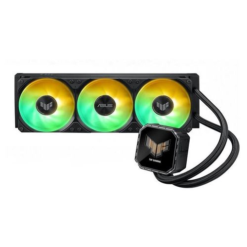 ASUS TUF Gaming LC III 360 ARGB LCD - Système de refroidissement liquide de processeur - Taille de radiateur : 360 mm - (pour : AM4, AM5, LGA1851, LGA1700, LGA1200) - cuivre - 120 mm