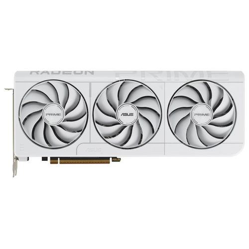 ASUS PRIME - OC Edition - carte graphique - Radeon RX 9070 XT - 16 Go GDDR6 - PCI Express 5.0 - 3 x DisplayPort, HDMI - blanc - boîte