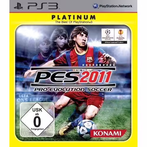 Pes 2011 : Pro Evolution Soccer - Platinum [Import Allemand] [Jeu Ps3]