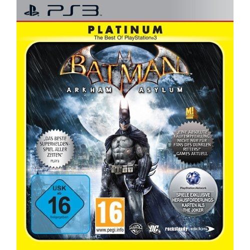 Batman Arkham Asylum Platinum (Ps3) [Import Allemand] [Jeu Ps3]
