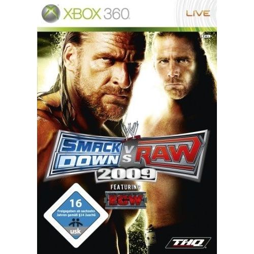 Wwe Smackdown Vs. Raw 2009 [Import Allemand] [Jeu Xbox 360]