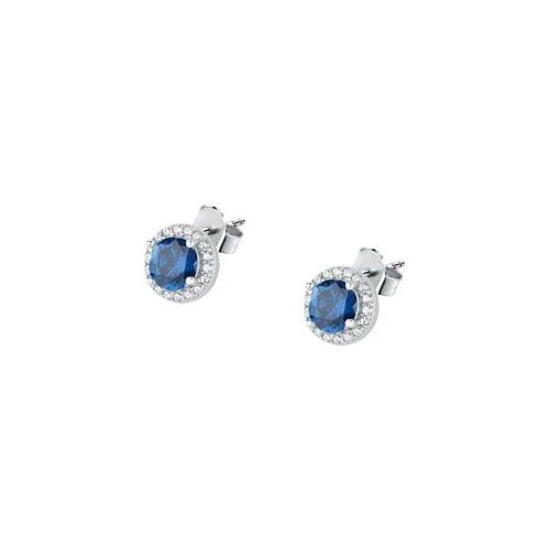 Boucles D'oreilles - La Petite Story - Lps01awv04 - Argent 925 - Oxyde De Zirconium - Clou/Puce