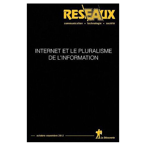 Réseaux N° 176, Novembre-Déc - Internet Et Le Pluralisme De L'information