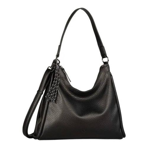 Sac à épaule - TOM TAILOR - Finna Hobo Bag M - Noir - Polyuréthane - 27x30x3 cm