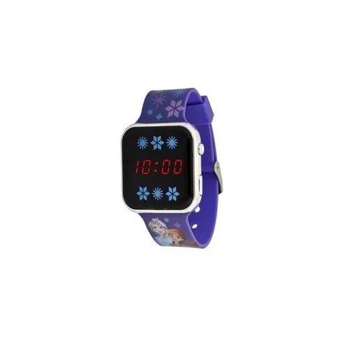 Montre Digitale - Disney - Frozen Led - Couleur Violet - Affichage Led - Forme Rectangulaire