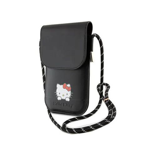 Sac bandoulière en cuir Hello Kitty Daydreaming Cord (noir)