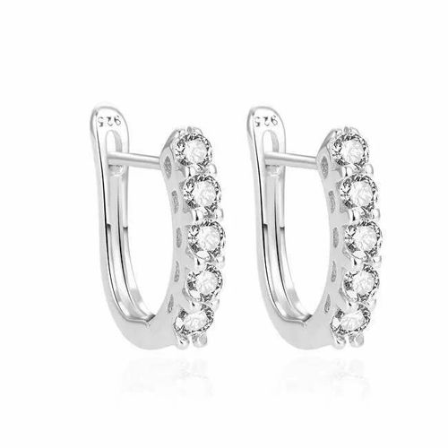 Beneto Elegant Orteilier En Argent Avec Zircons Aguc2164l, Pour Femmes, Sbe1562