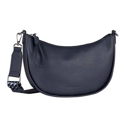 Sac à épaule - TOM TAILOR - Tatiana Banana Bag - Bleu foncé - 28x17x9 cm - 320 g