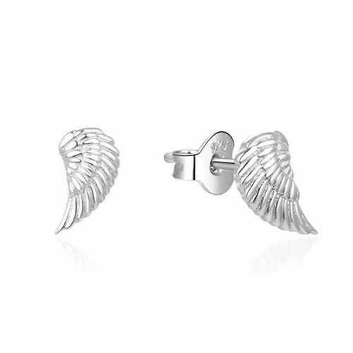 Beneto Belles Sourcils En Argent Ange Ailes Agup728l, Pour Femmes, Sbe1429