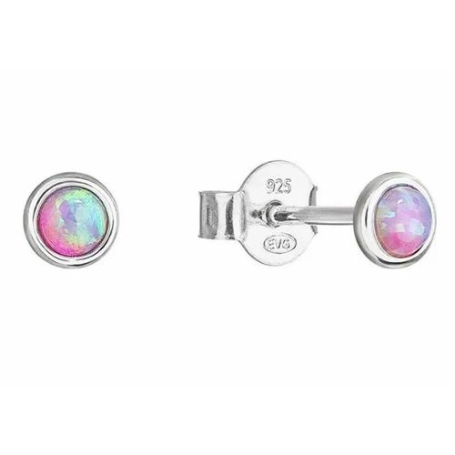 Orteils - Evolution Group - Argent - Opales Synthétiques Roses - Pour Femmes