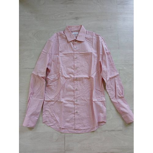 Chemise Rose Chiné Fitted Calvin Klein Taille S