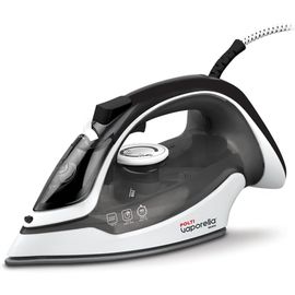 Vaporella Quick Q080,Fer À Repasser Vapeur Avec Semelle Revêtue En Céramique,Puissance Max 2600 W,Jet De Vapeur 180 G,Réservoir 300 Ml,Noir Et Blanc