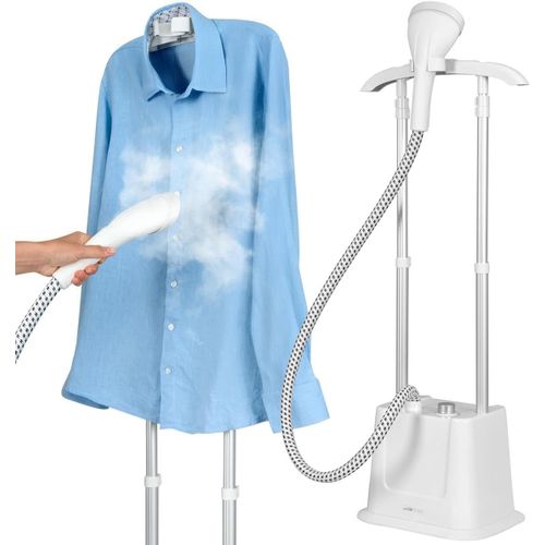Défroisseur Vapeur Tdc3809 Blanc 1600W Avec Réservoir Amovible 1,2L,Réglage De Vapeur 3 Étapes,Perche Télescopique 1,5M,Accessoires Inclus,Idéal Pour Vêtements Et Textiles Sensibles