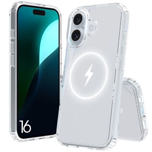 Coque Pour Iphone 16 - Protection Transparente Avec Cercle Magnétique - E.F.Connection