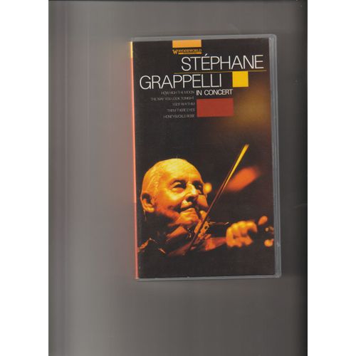 Stephane Grappelli In Concert Vhs
