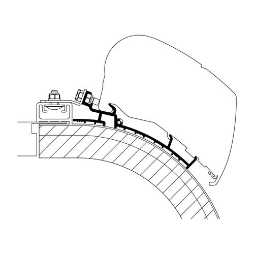Adaptateur Rapido Distinction Pour Stores Omnistor 6300/9200 Thule