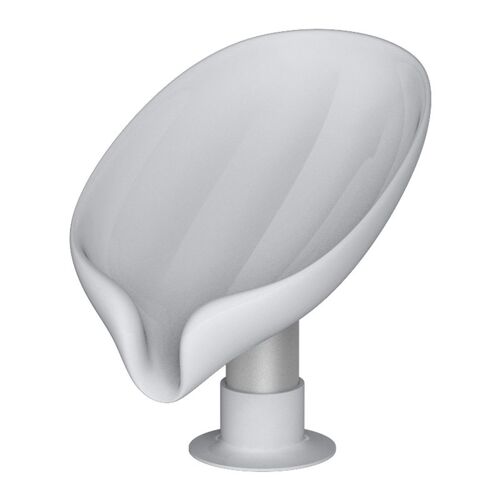 Boîte à Savon en Forme de Feuille, Porte-savon pour la Salle de Bains, Plateau de Douche ou Toilette, Étui Antidérapant de Vidange, Assiette de Rangement, Gadget