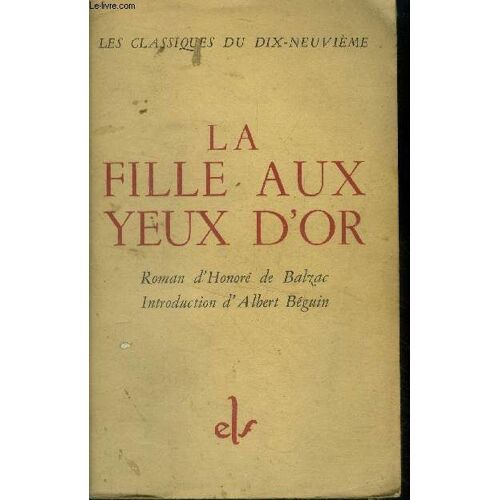 La Fille Aux Yeux D Or