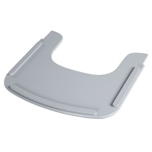 Plateau De Chaise Haute Sit Up Flex - Roba - Bois Laqué Taupe - Installation Et Nettoyage Facile