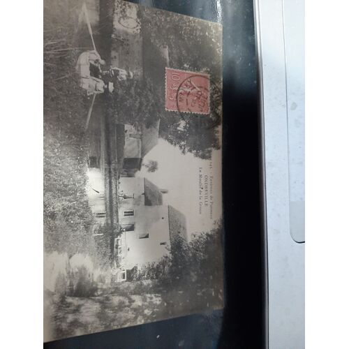 Rare Carte D'ondreville Ecrite Du Moulin De La Groue !