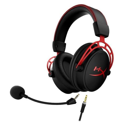 HyperX Cloud Alpha - Casque Pro Gaming filaire - jack 3,5mm - noir, rouge