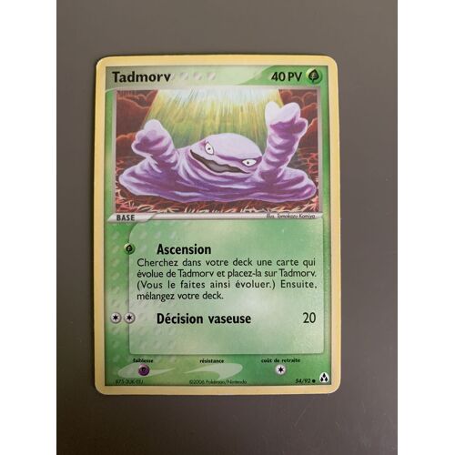 Tadmorv 54/92 Set Ex Créateurs De Légendes Fr