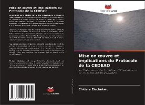 Mise En ¿Uvre Et Implications Du Protocole De La Cedeao