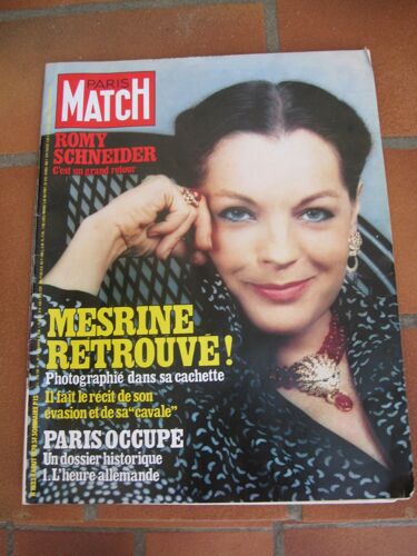 Ancien Paris Match 1523 : Intezrview De Jacques Mesrine