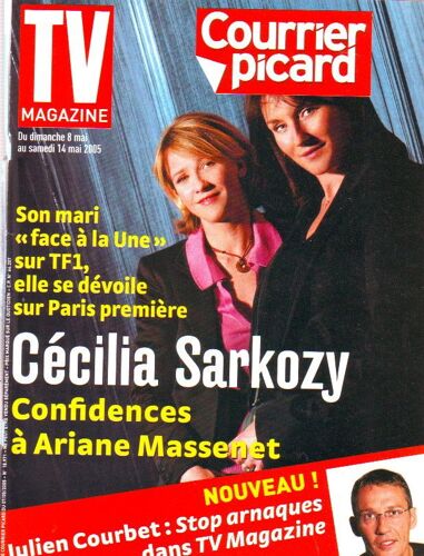 Tv Le Courrier Picard Natascha Mcelhone 1/2p/ Cecile De France 1/2p/ Florent Pagny 1p/ La Saga Star Wars 1p/ Cyril Lignac 1/2p/ Julien Courbet 1.5p/  18971